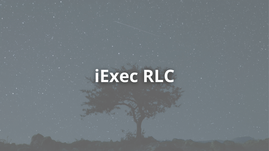 iExec RLC : cloud computing décentralisé